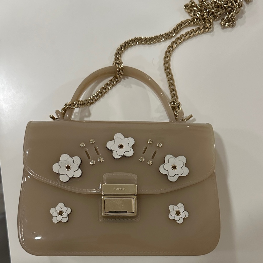Furla mini sweetie Lila (ultra rare!) jelly bag